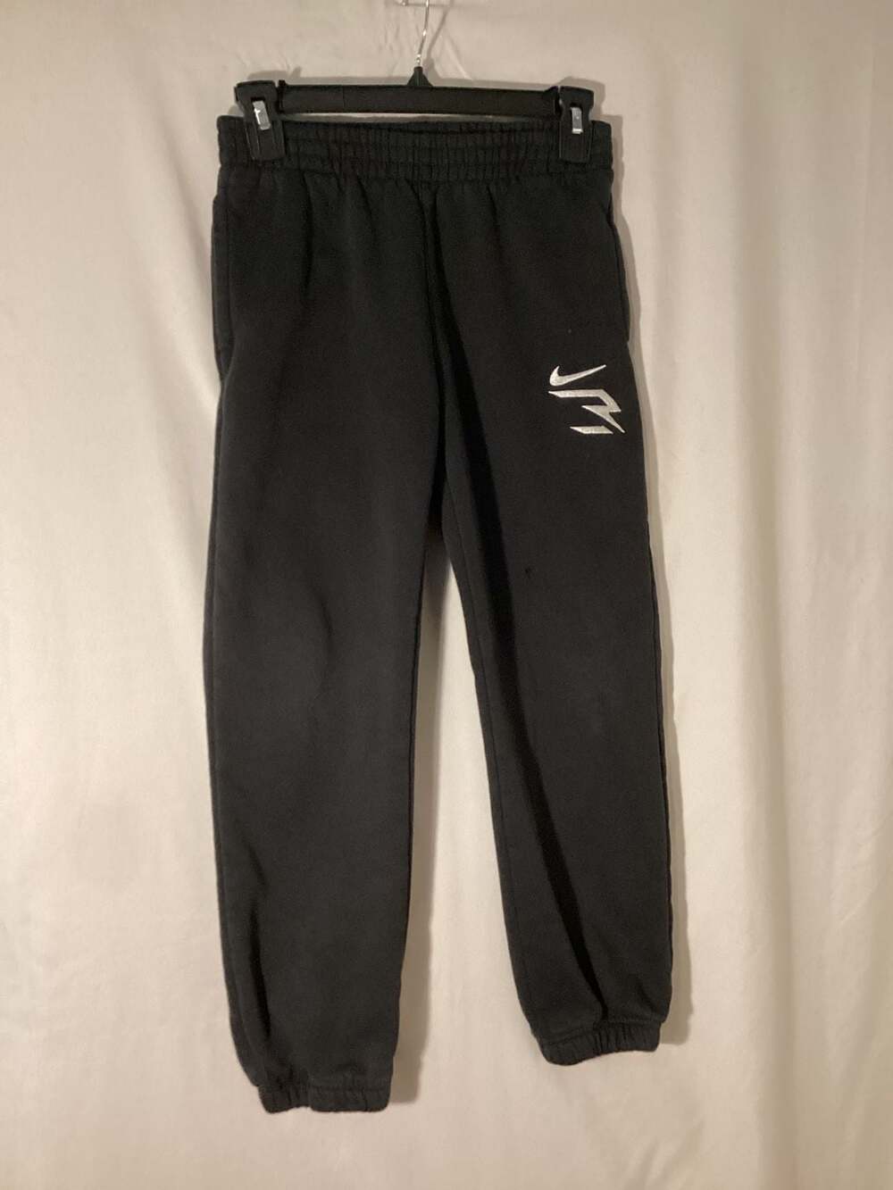 3BRAND by Russell Wilson Nike Boys Black Fleece Jogger Sweatpants